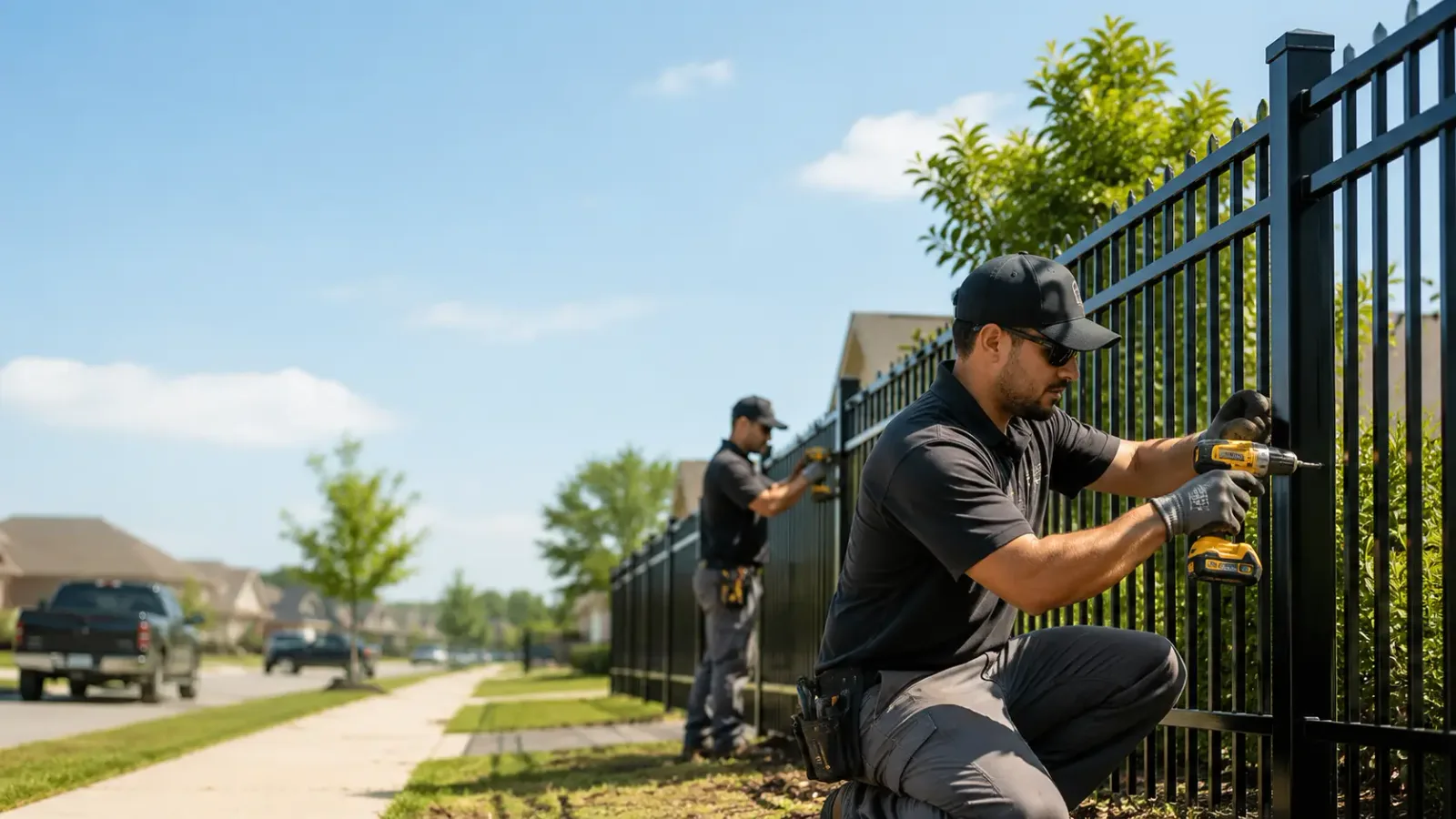 Metal Fence Installation in Oquawka, IL